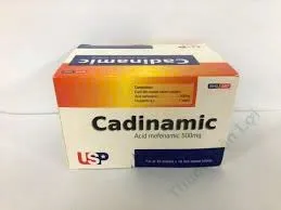 Cadinamic 500mg Usp (H/100v) – Viên nén giảm đau, kháng viêm hiệu quả với Acid Mefenamic